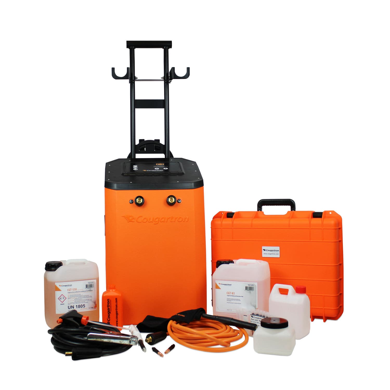 Electrolytic weld cleaning machine FURY 100 Cougartron stainless