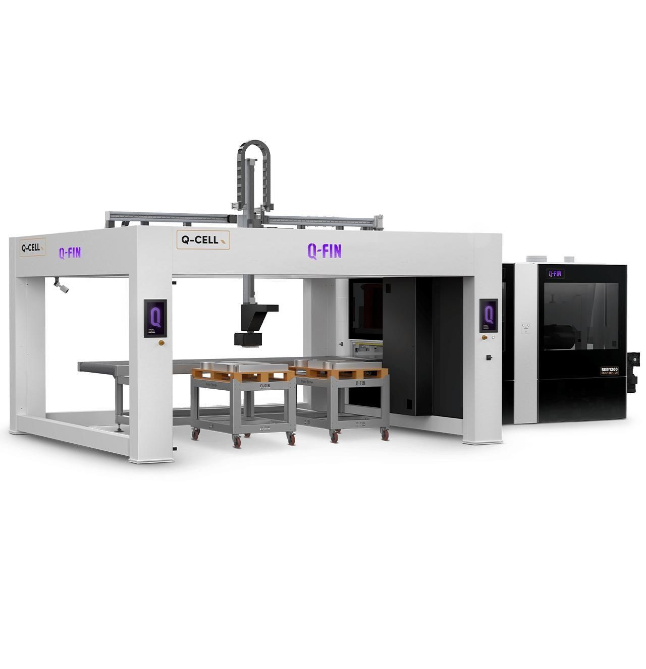 Robotic loading cell - Q-Cell Cartesian - Q-Fin Quality Finishing ...