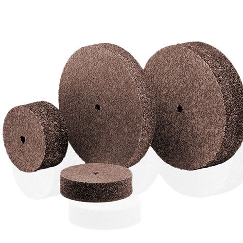 Aluminum oxide abrasive disc webraxOA 710 HERMES for polishing
