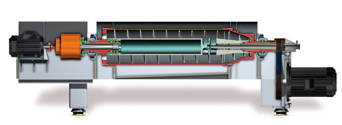 Industrial Decanter / Centrifugal / Horizontal - P2 - Alfa Laval