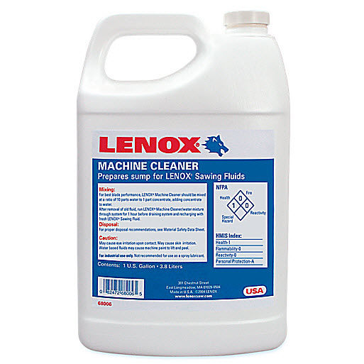 Cleaning solvent Lenox for machines