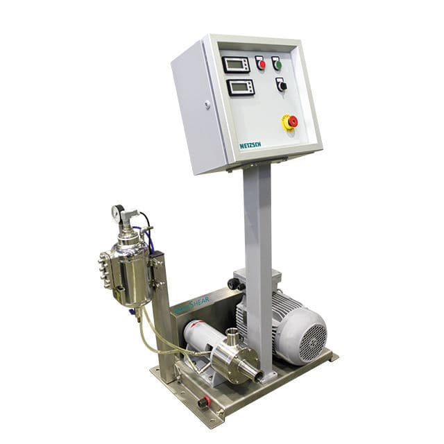 In-line disperser - MaxShear - NETZSCH Grinding & Dispersing - rotor ...