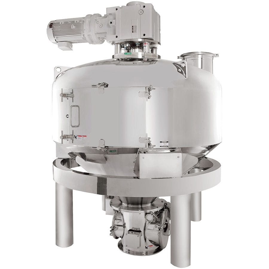 Powder cooler Sodick granulates / for the food industry