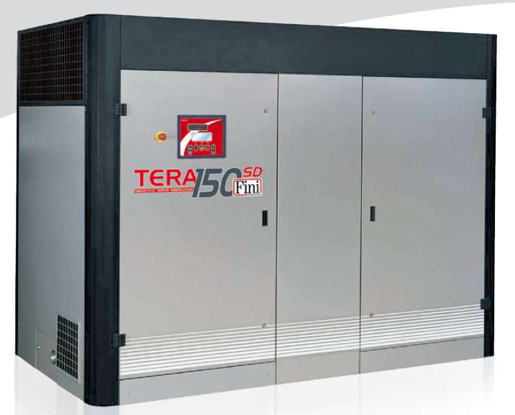 Screw compressor - TERA SD series - FINI - air / electrically-powered ...