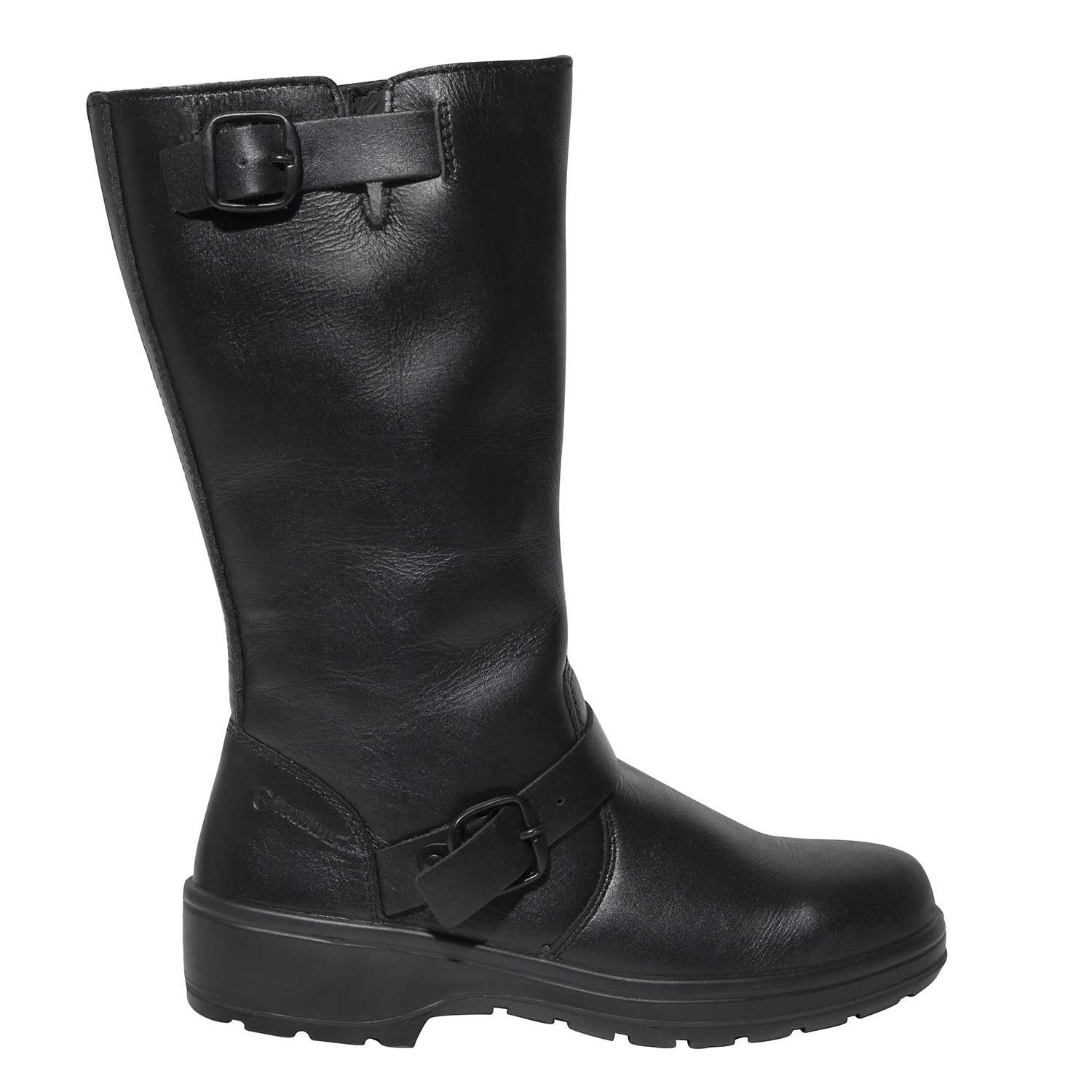 ladies knee high safety boots