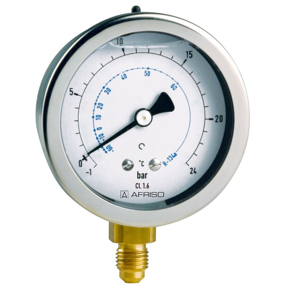 AFRISO Standard Bourdon tube pressure gauges RF63 MK1 | 87416302