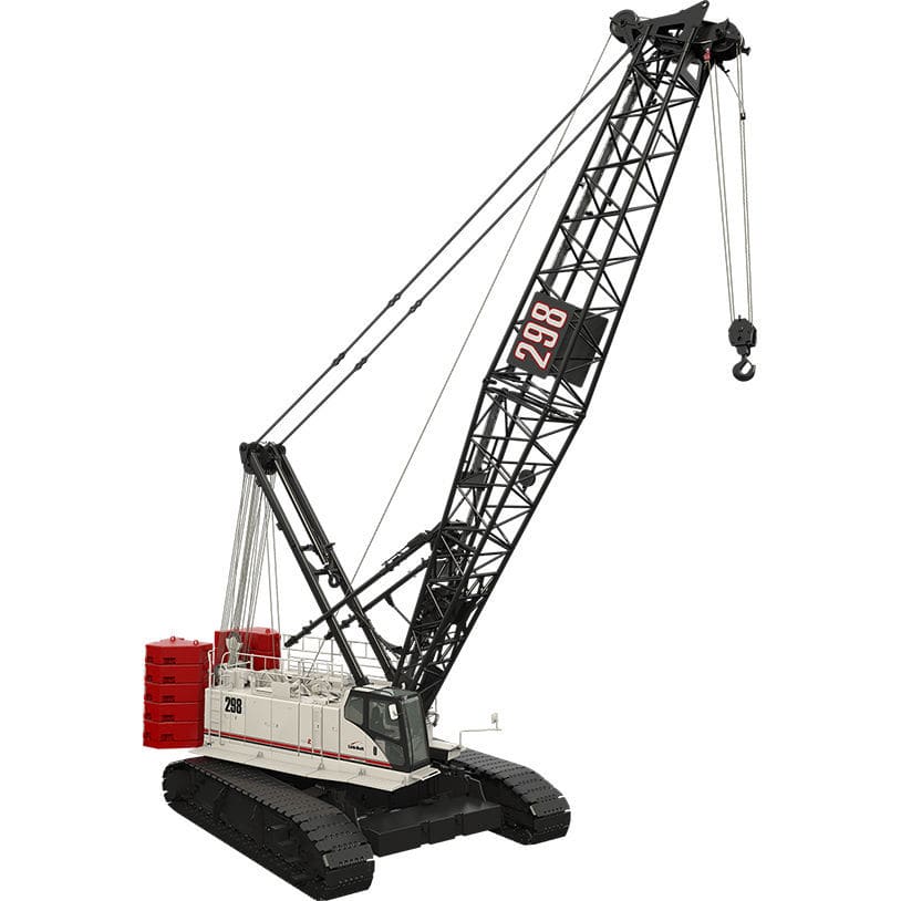Crawler crane - 298 series 2 - Link-Belt - boom / lattice