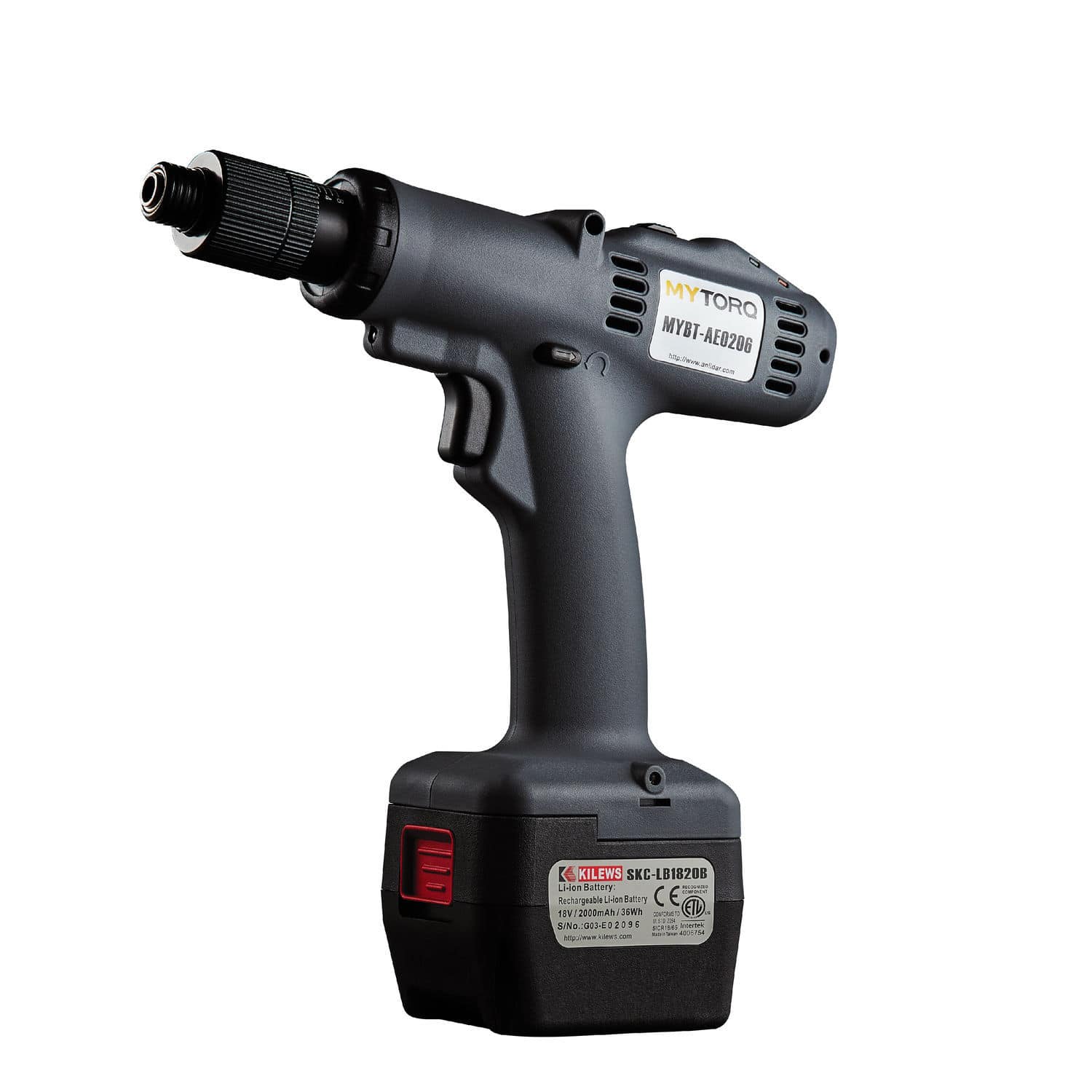 Cordless Electric Screwdriver Mybt Ae0206 2 6 Nm Anlidar Industrial Mytorq Pistol Brushless Battery Powered