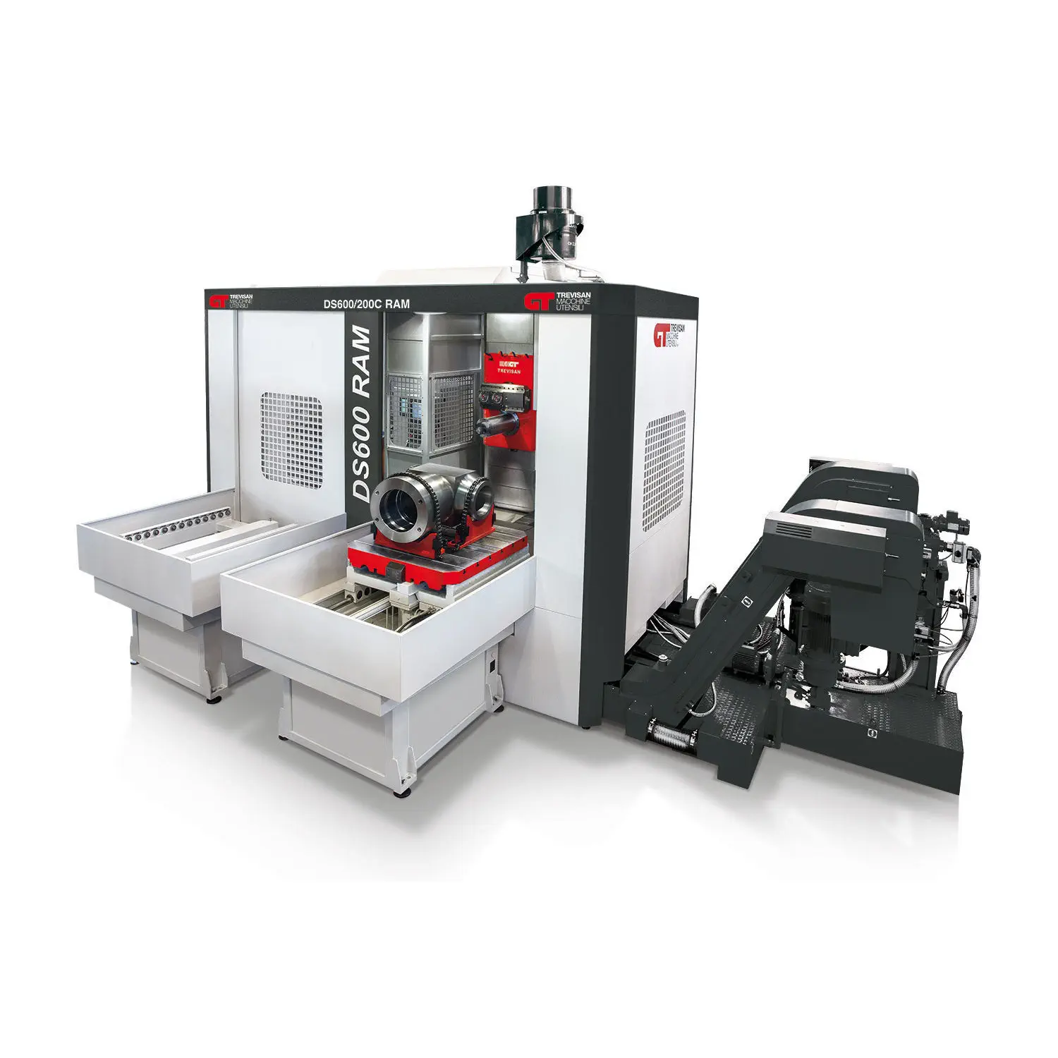 CNC milling-turning center - DS600/200C - Trevisan macchine