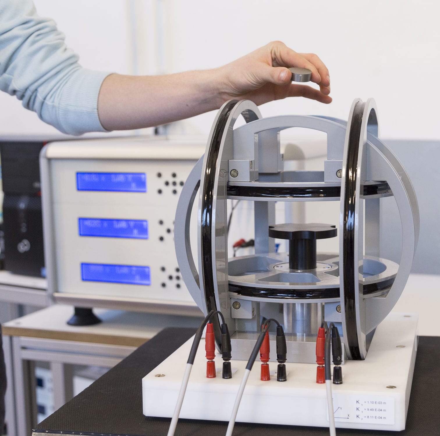 Helmholtz coil Laboratorio Elettrofisico for rotors