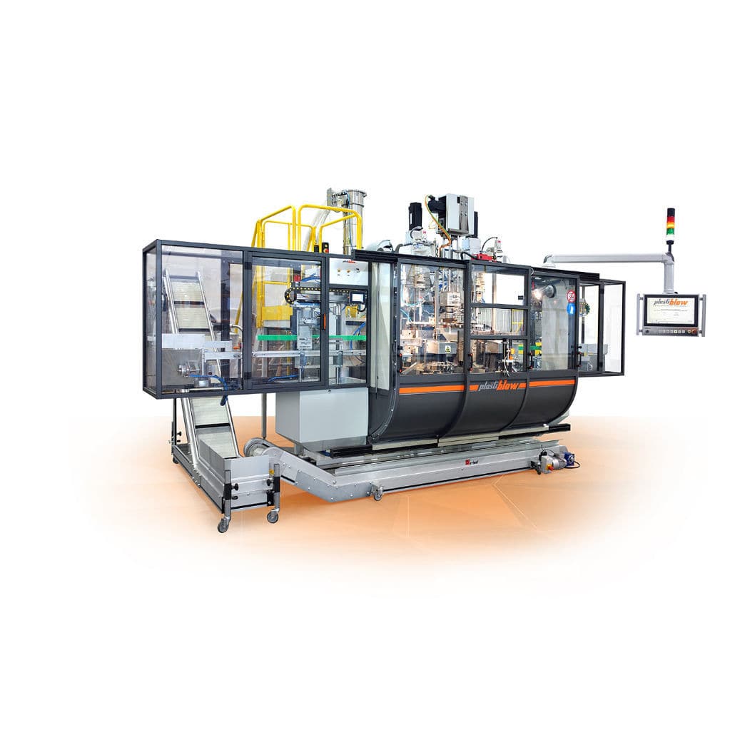 Extrusion blow molding machine - PB3E series - Plastiblow - for bottles ...