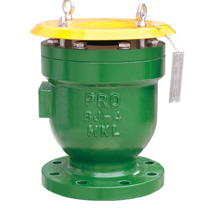 Air relief valve KSBJ Prosave Korea vacuum / for pipelines / NBR