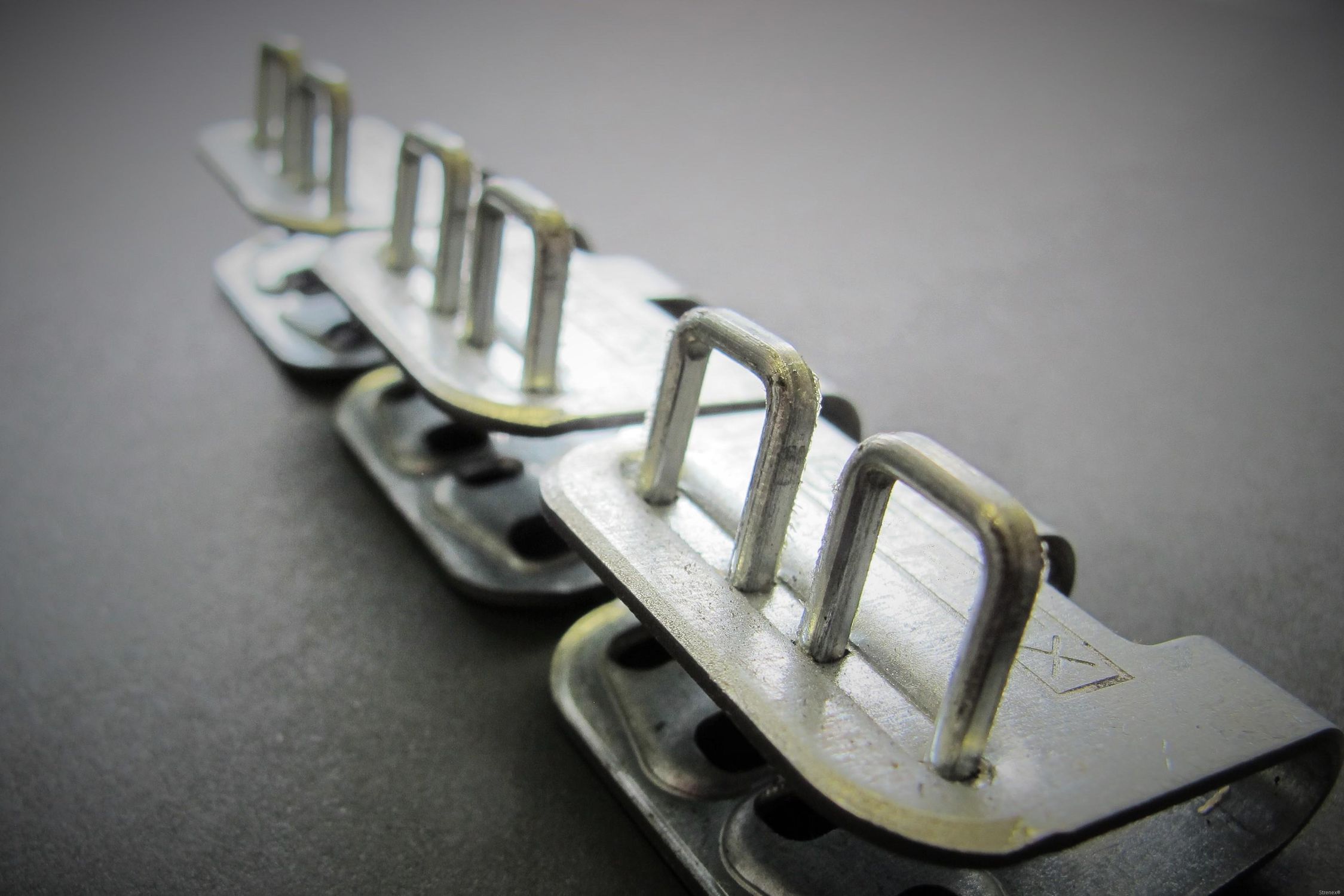 Stainless steel conveyor belt fastener MR3 Strenex galvanised steel