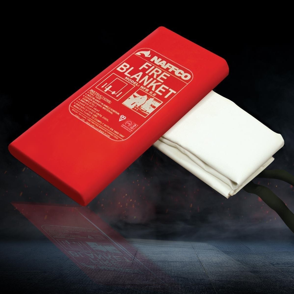 Fireretardant insulation blanket NFB series naffco silicone