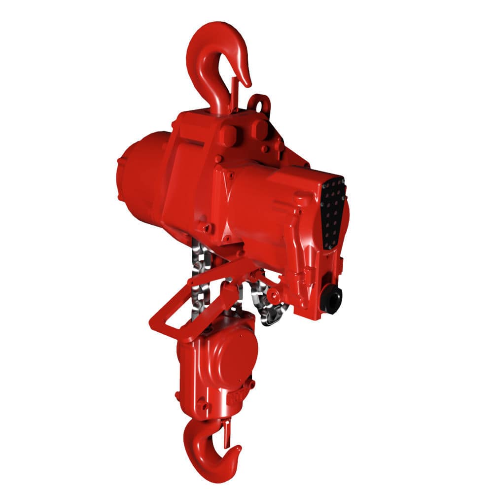 Airoperated chain hoist RED ROOSTER TMH 10 Rami Yokota B.V