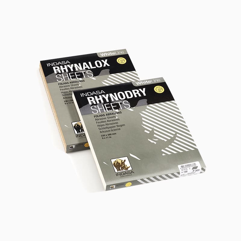 Rotolo Carta Vetrata Indasa RHYNALOX PLUS | 115 Mm X 50 M | Grana P600 | Per Legno Duro, Metallo E Plastica | Alta Durata E Flessibilità