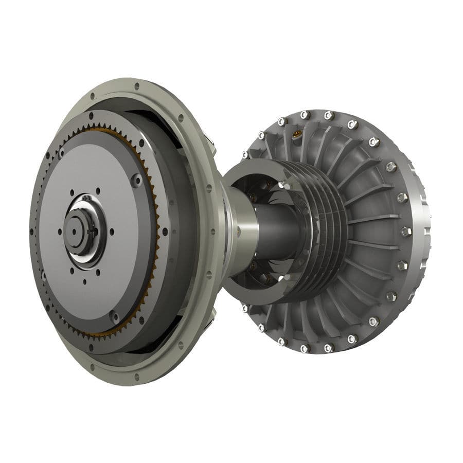 Fluid coupling HF + KSDF OR KRU Transfluid transmission / dry