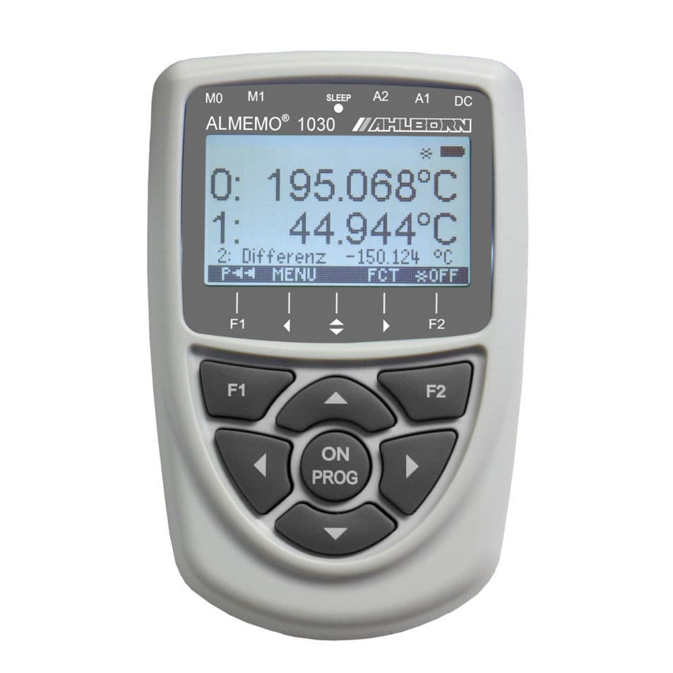 Temperature measuring instrument - ALMEMO® 1030-2 - Ahlborn Mess- und ...