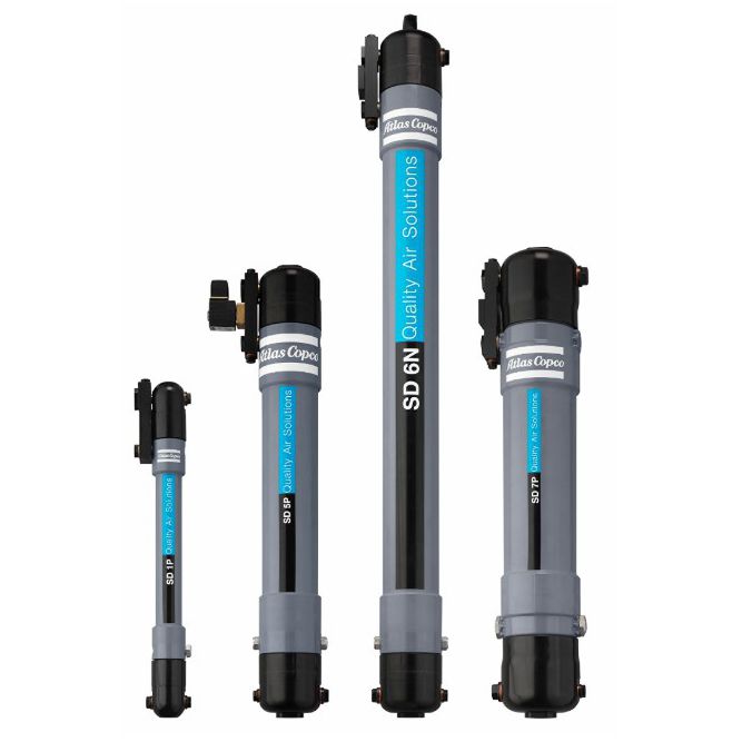 Membrane compressed air dryer SD series Atlas Copco Construction