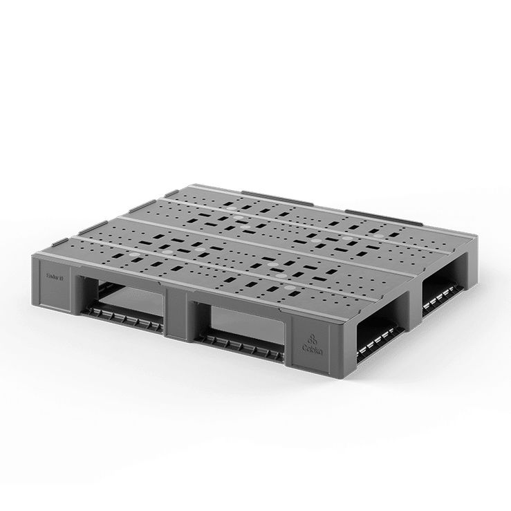 Heavy-duty pallet - Endur i9 (OD-5R) - Cabka - plastic / ISO / storage
