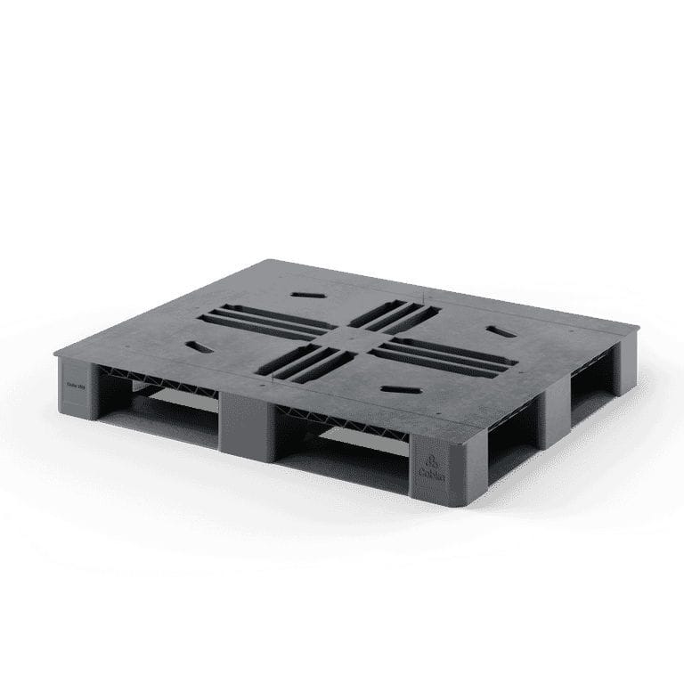 Heavy-duty pallet - Endur US8 (OD-6R) - Cabka - plastic / ISO / storage