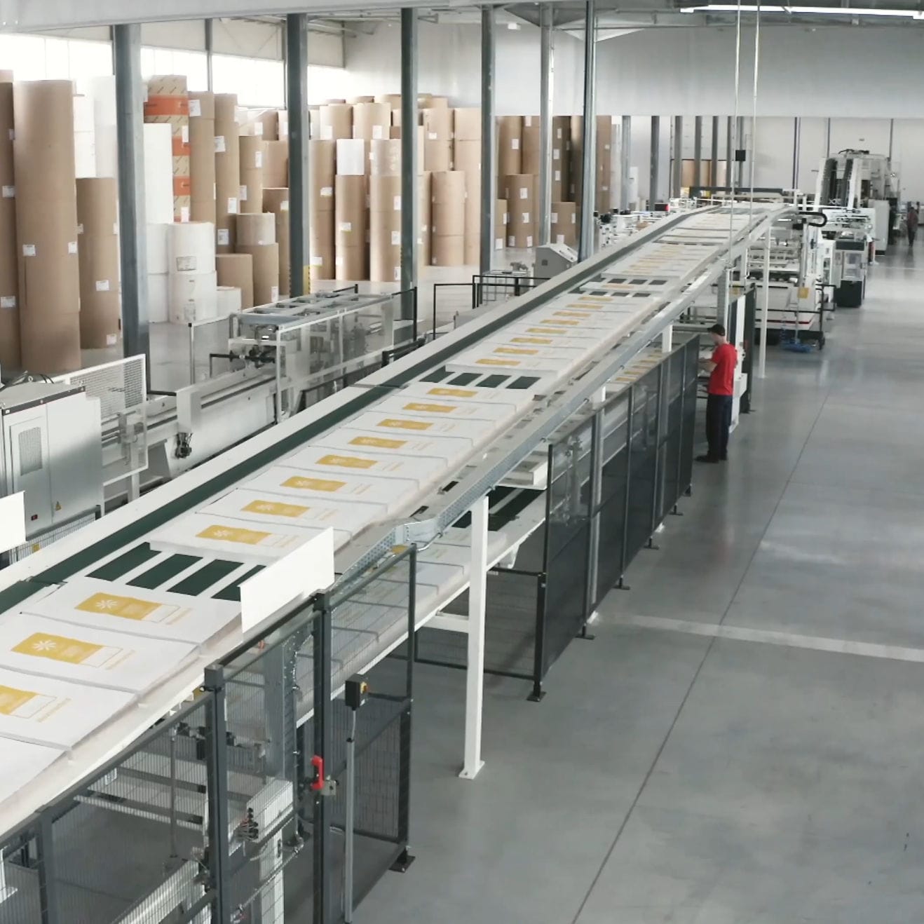 Sack palletising system - TRANSSYSTEMS - W&H Group - paper / package