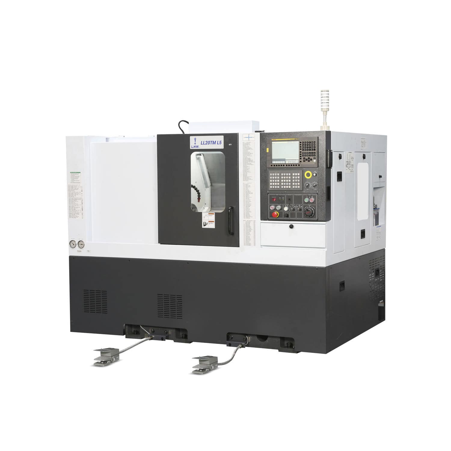 CNC turning-milling center - LL20TM L5 - LMW - horizontal / 2-axis ...