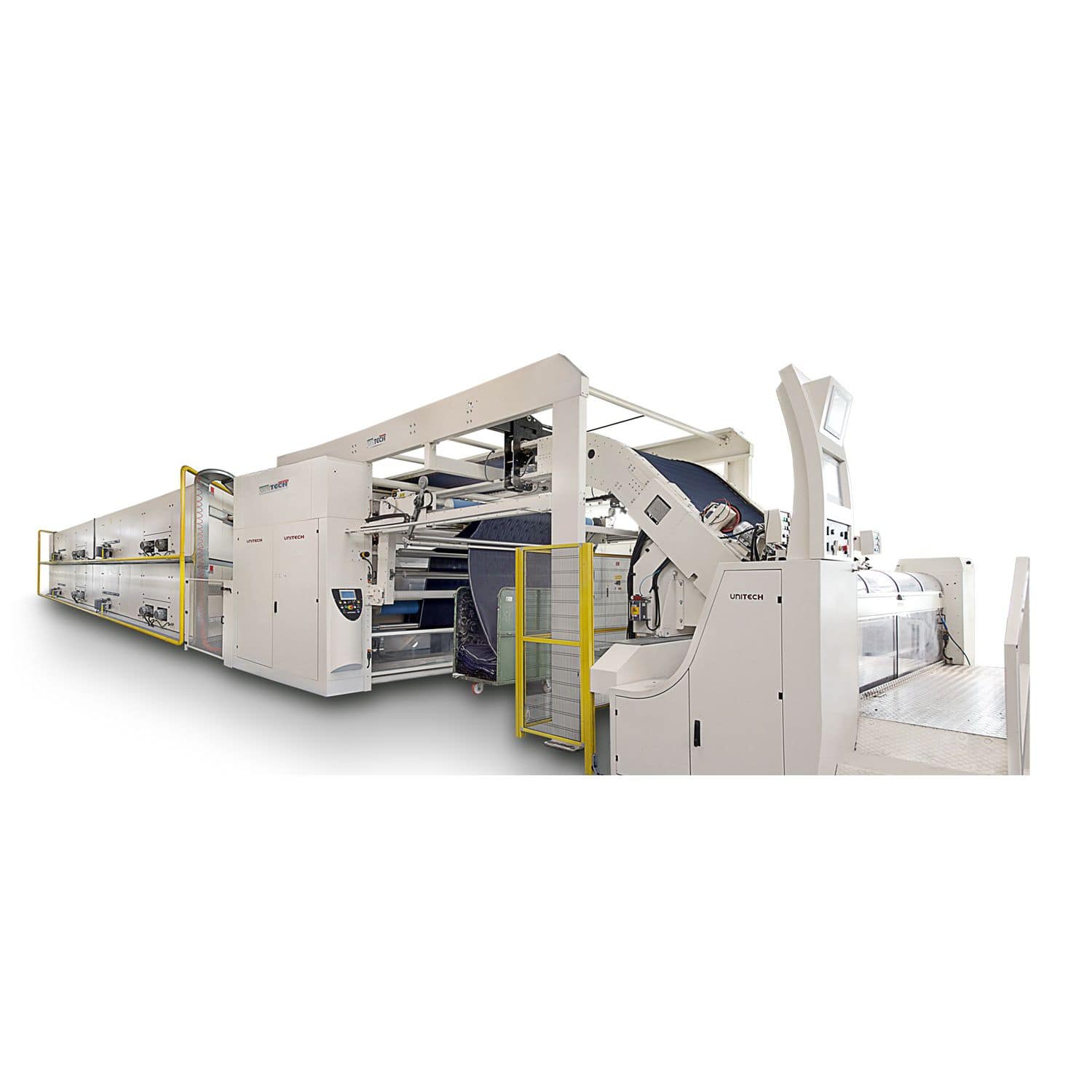Heating disc dryer - RED - UNITECH TEXTILE MACHINERY - continuous / gas ...