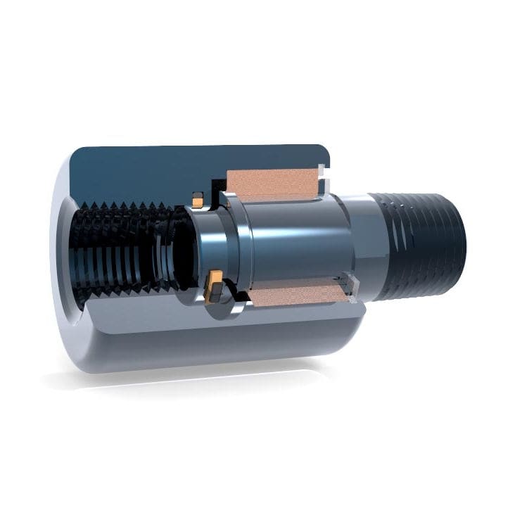 Oil rotary union RU006 Rotary Systems, Inc. for vacuum / hydraulic / highpressure