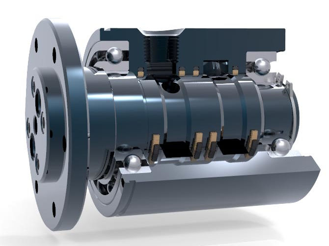 Air rotary union RU013 Rotary Systems, Inc. for vacuum / 2