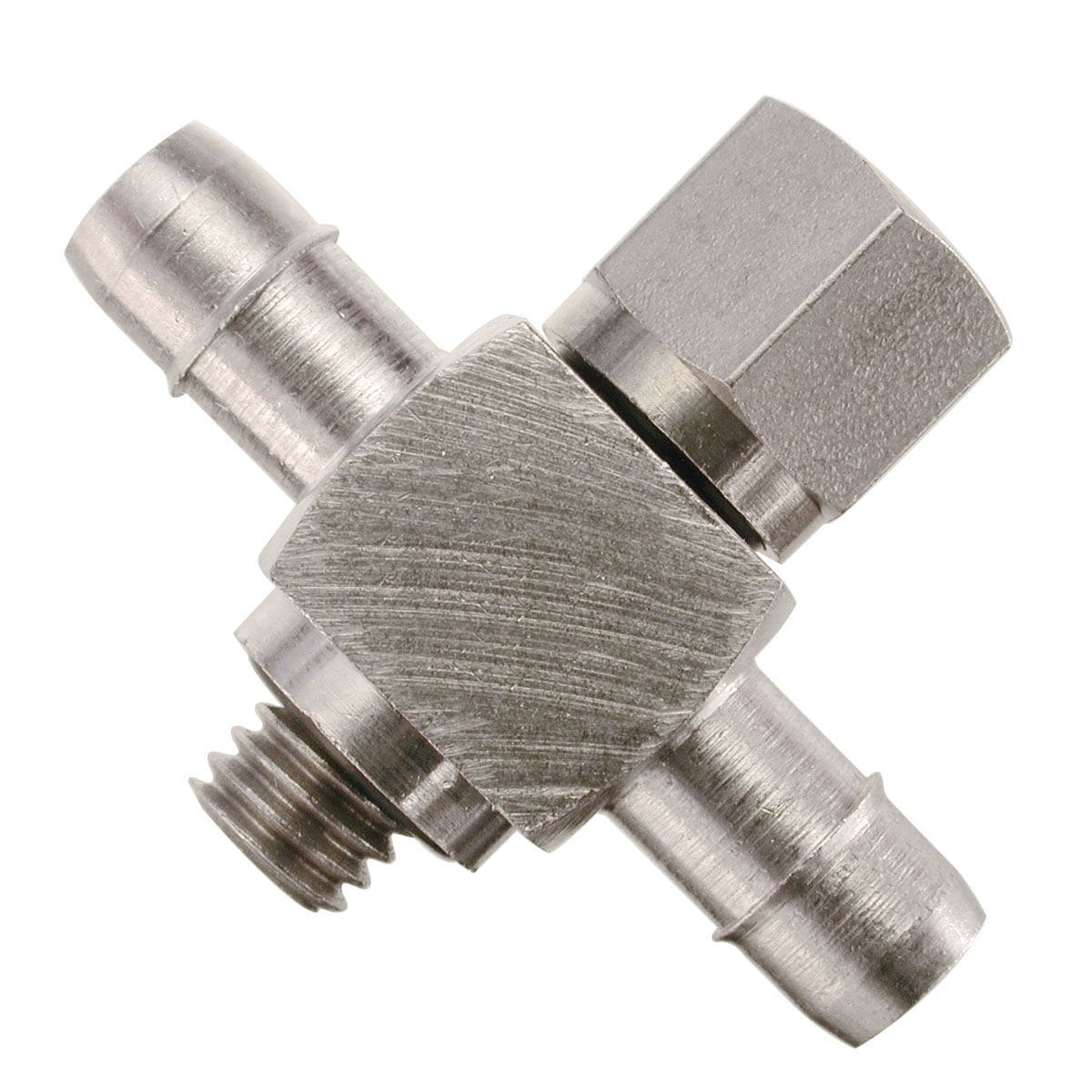 Hydraulic fitting M5CM Series Beswick Engineering Co, Inc. pneumatic / barbed / cross