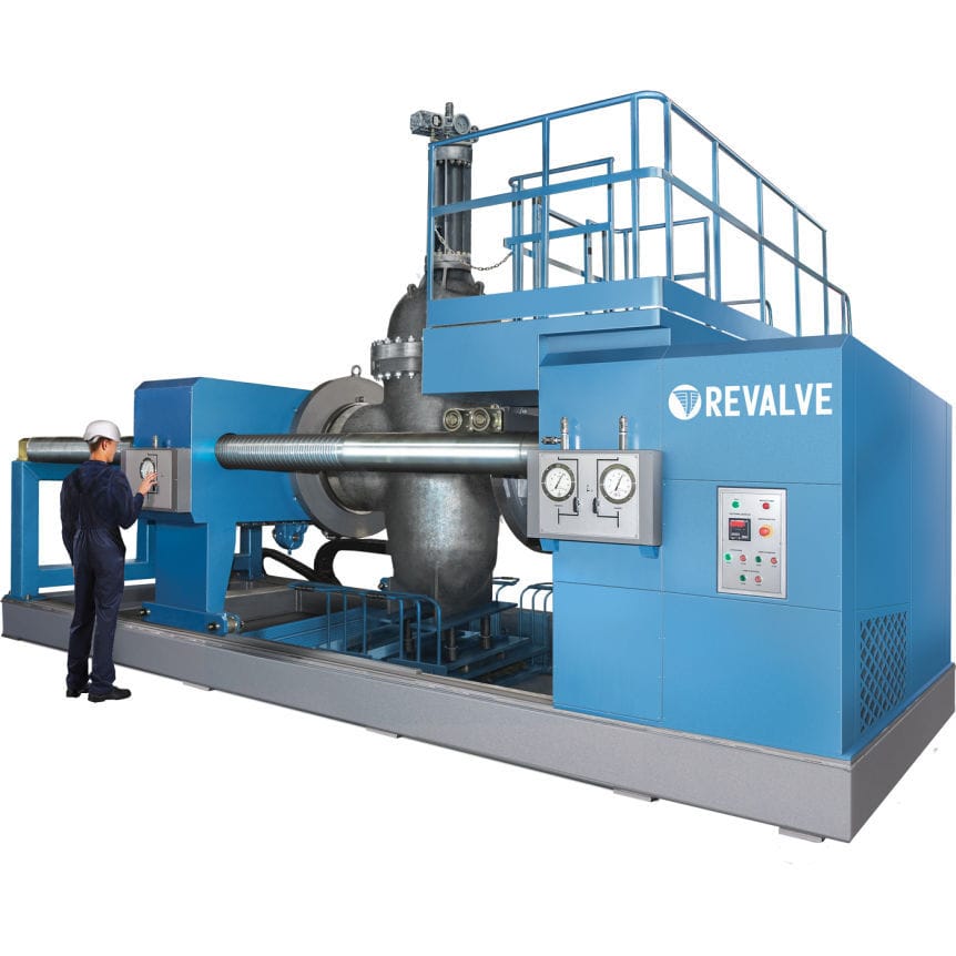 Multiparameter test bench S61400/2800 REVALVE shutoff valve