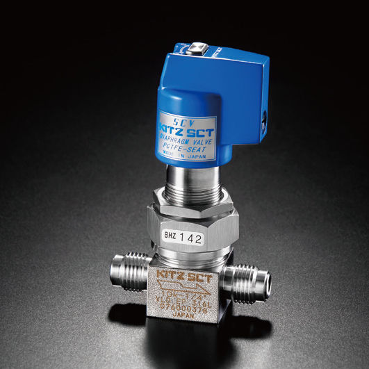 Diaphragm valve KDxQLS series KITZSCT manual / for gas / for