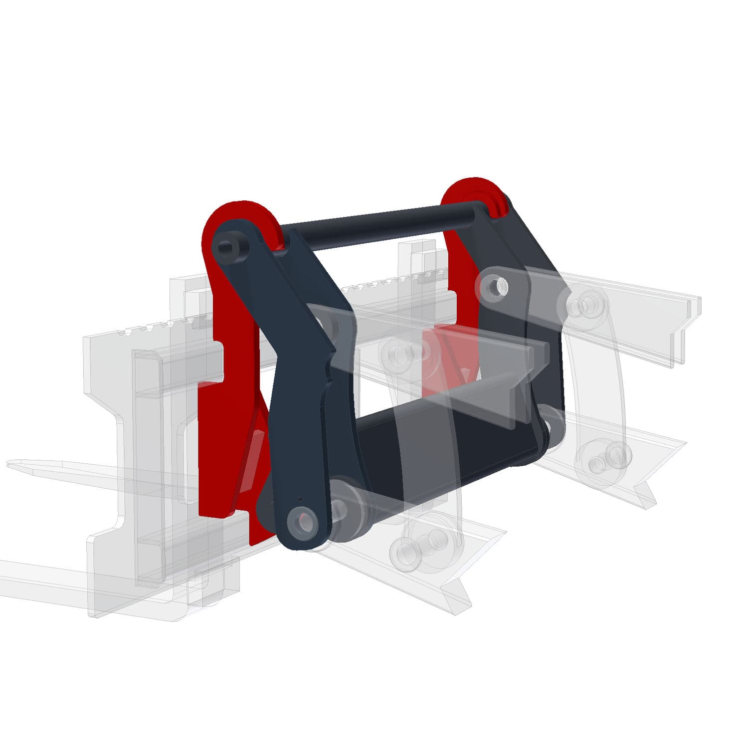 Backhoe loader quick coupler CAME srl