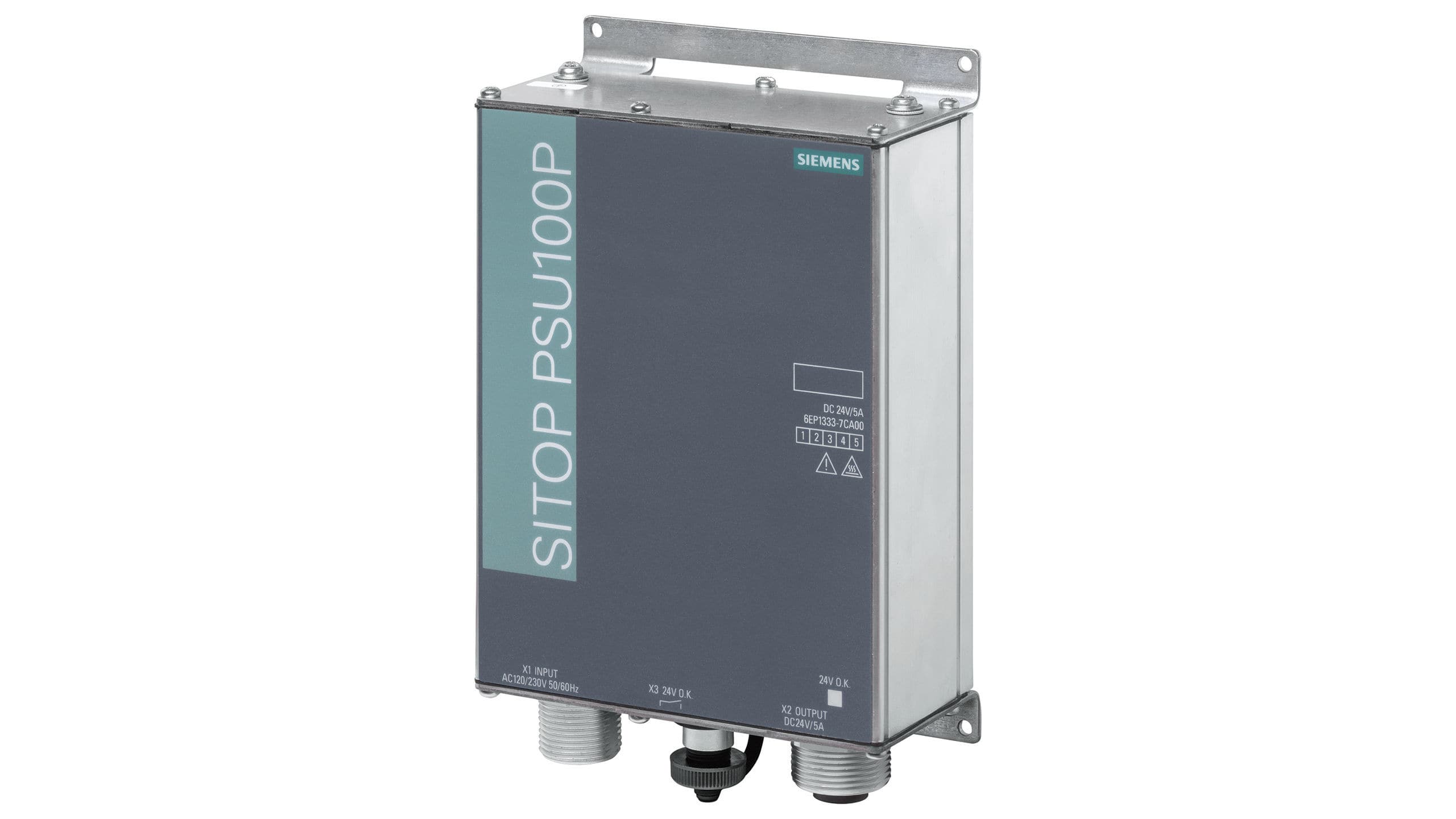 AC/DC power supply - SITOP PSU100P series - Siemens Power Supplies -  stabilized / robust / single-phase