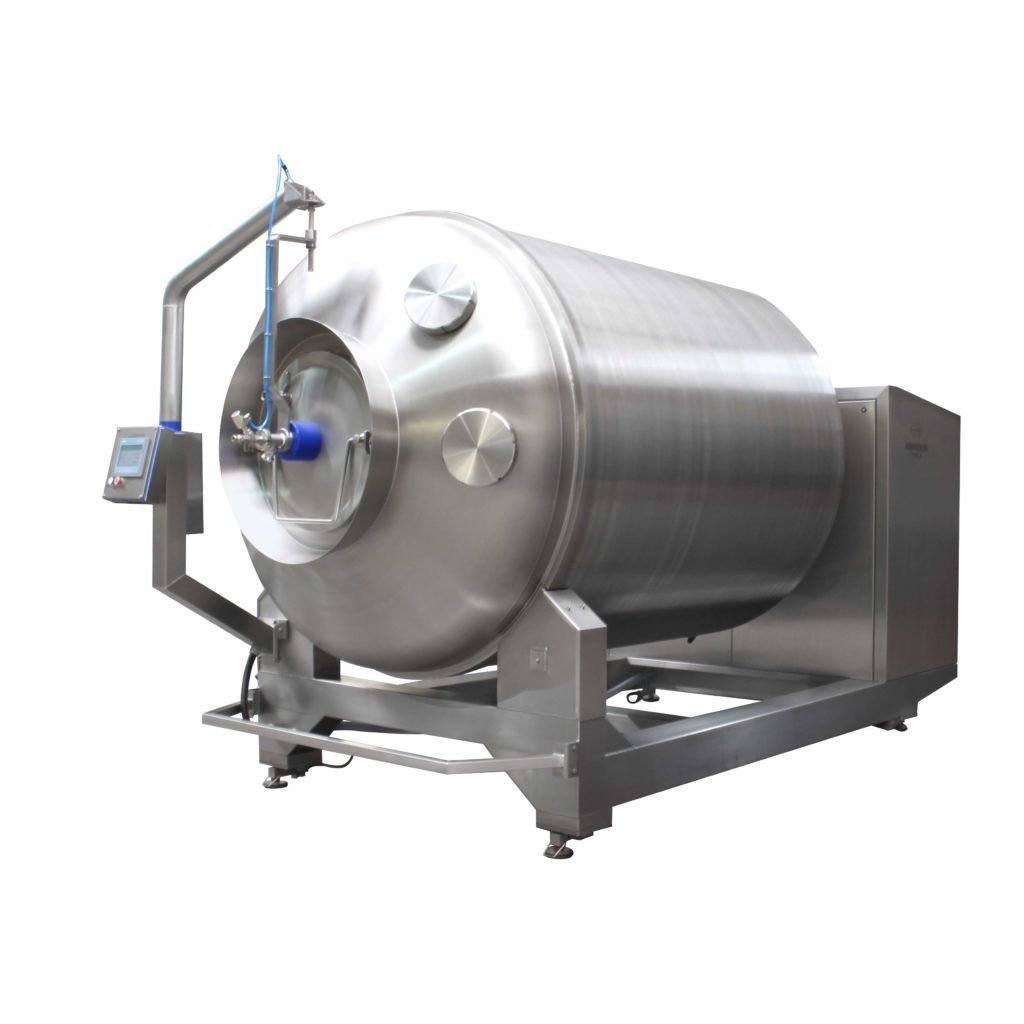 Vacuum meat tumbler B series Ferdinand Henneken GmbH with cooling system / defrost / for ham