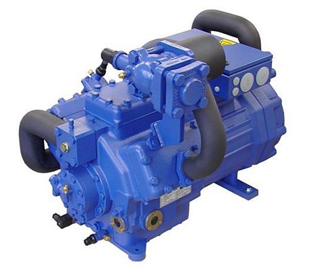 Semihermetic refrigeration compressor HGZ series GEA Bock R22