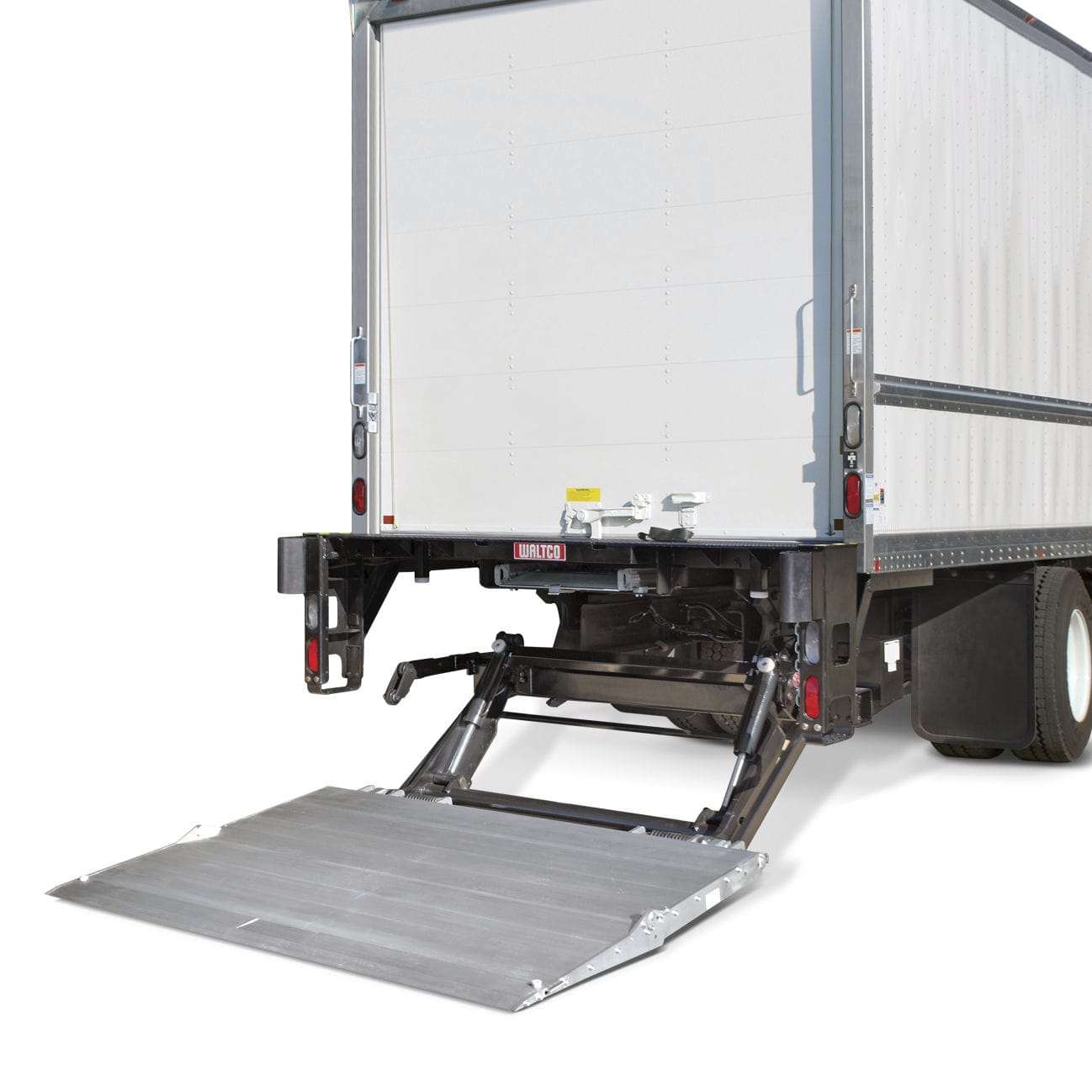 Foldable lift gate - HLF series - Hiab - for trucks