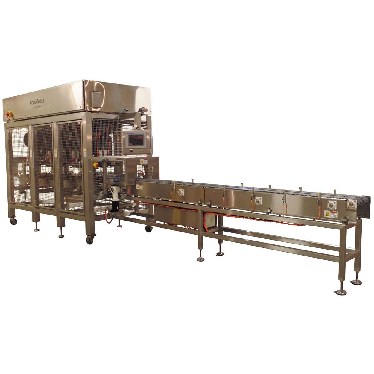 Cake portioning machine - ACCUSLICE-300RF - Food Tools Inc - automatic ...