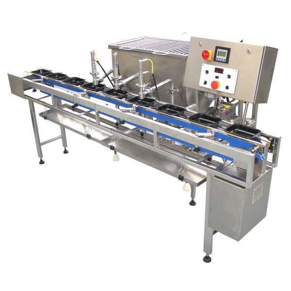 Automatic filling line - Riggs Auto Pack Ltd - tray / for food / liquids