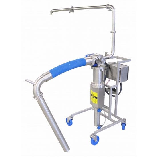 Food product pump 6 series Riggs Auto Pack Ltd pneumatic / for