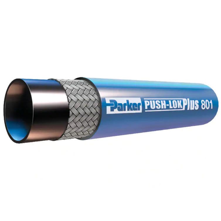 Water hose 801 series Parker Stratoflex for air / nitrile rubber
