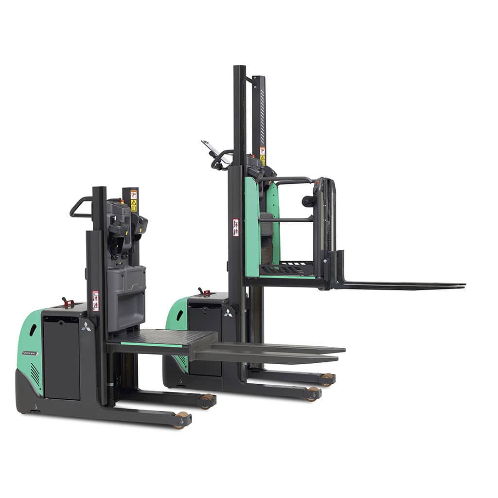 Op Machine Amazon Electric order-picker - OPBL10P - Mïtsubishi Forklift Trucks - vertical