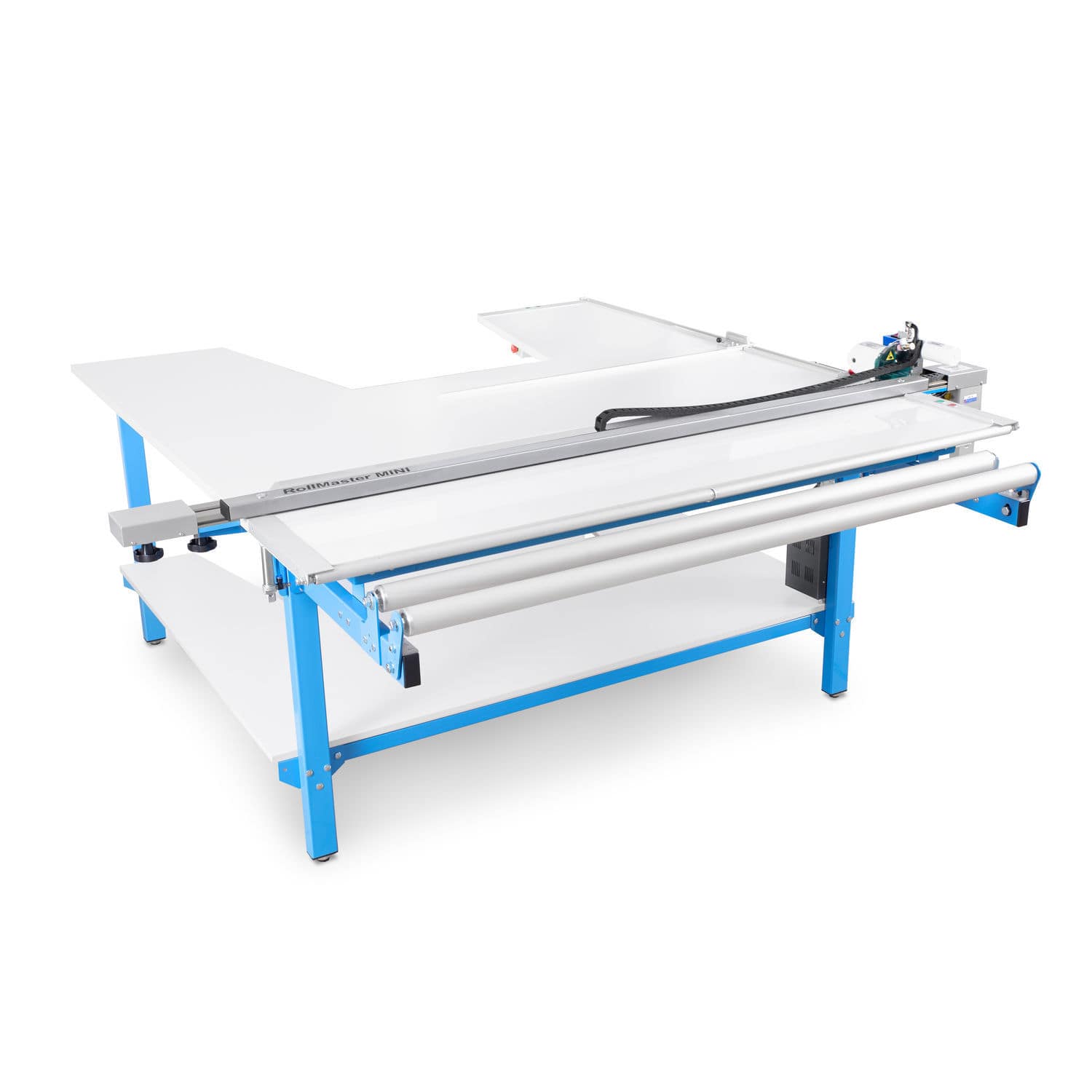 Fabric cutting table - RollMaster Mini - SAMEX - rotary-knife / cut-to ...