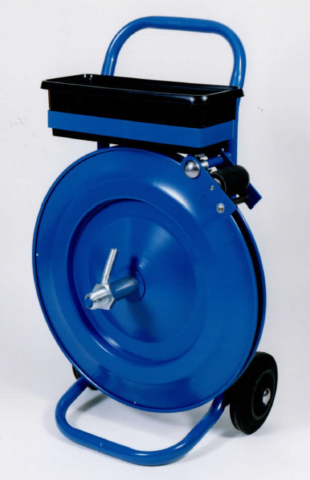 Steel strap decoiler - DVS HR - STRAPEX - for PP-PET straps / mobile