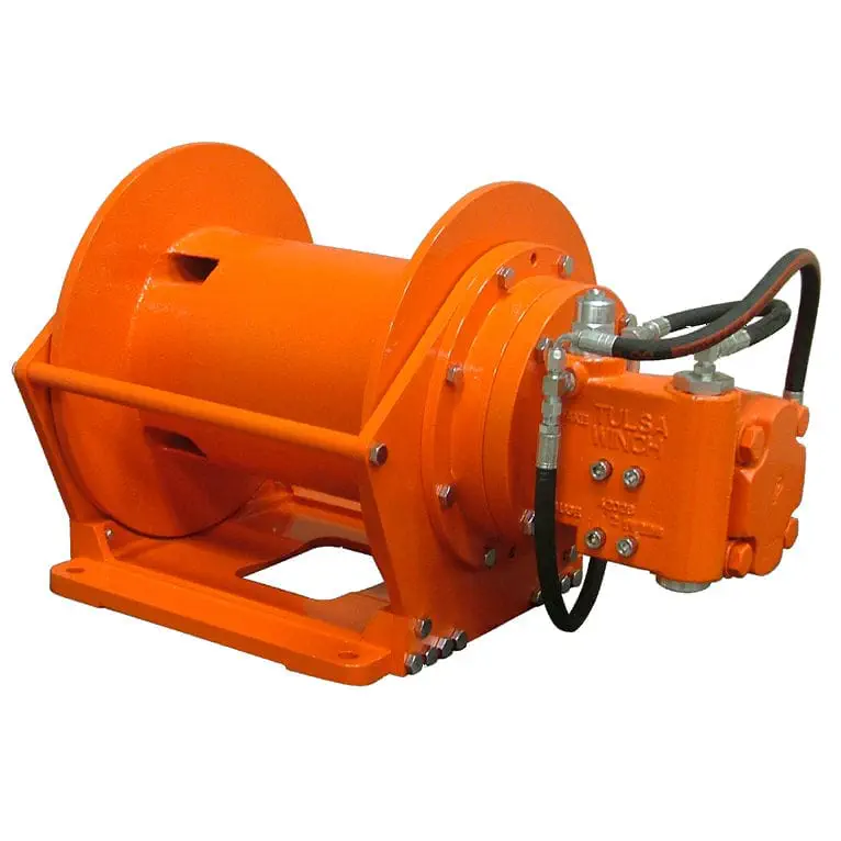 Hydraulic winch - 800H - Tulsa Winch - wire rope / planetary