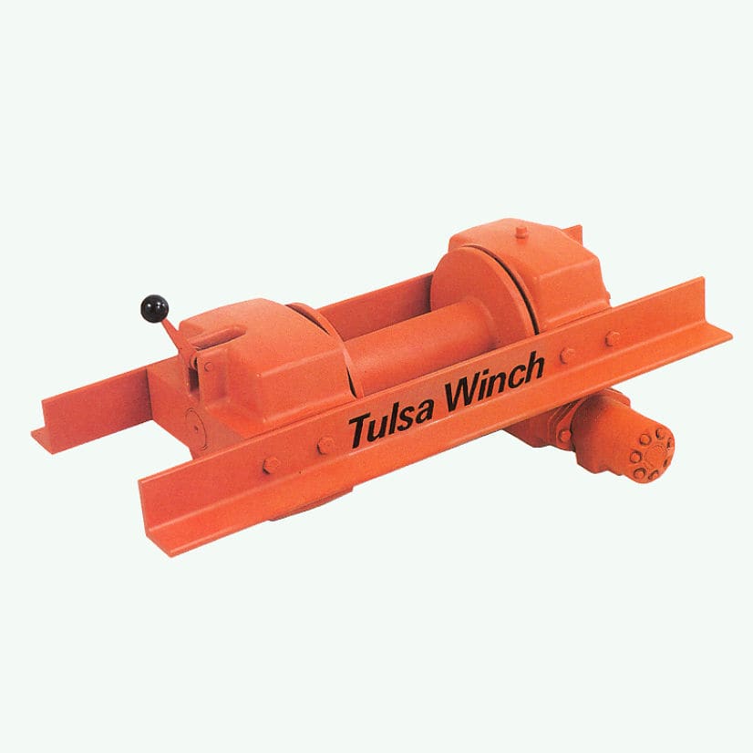 Hydraulic winch 1060 series Tulsa Winch highspeed / worm gear