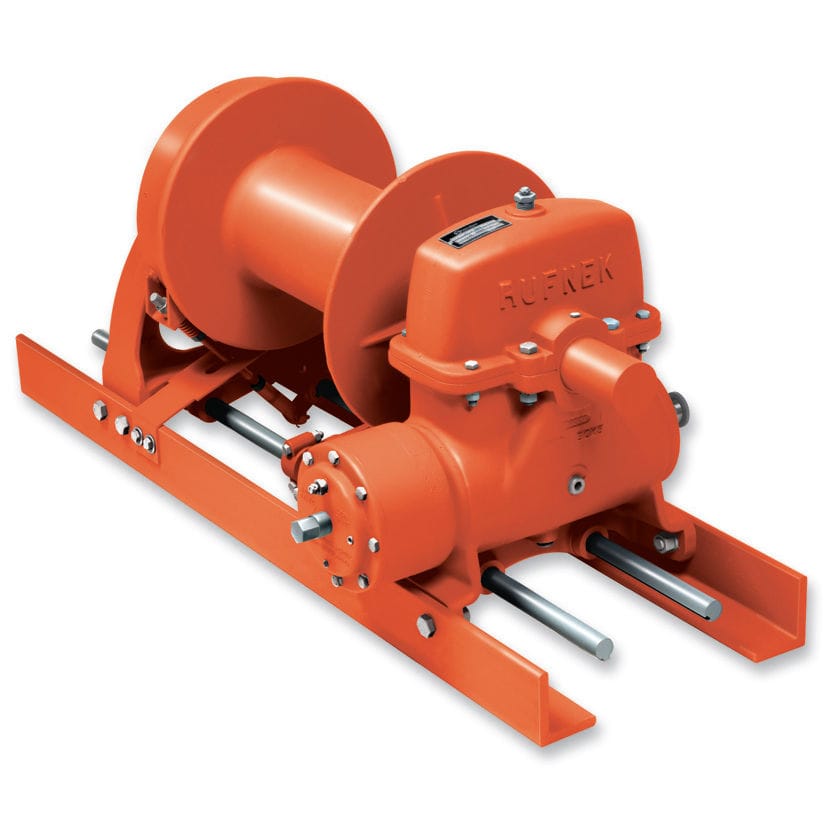 Hydraulic winch RN20W Tulsa Winch worm gear