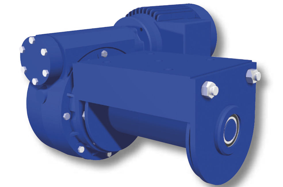 Electric winch MC AK series EMCÉ worm gear