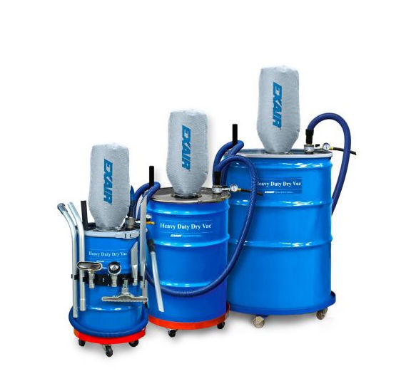 Industrial vacuum cleaner 6197 EXAIR Corporation dry / compressed air / mobile